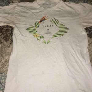 White Hurley shirt